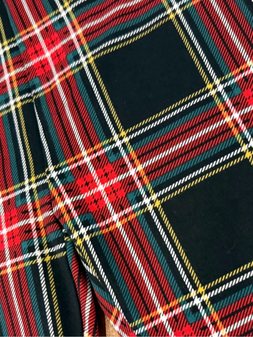 Crewcuts Tartan Plaid Leggings Size 12 NWT